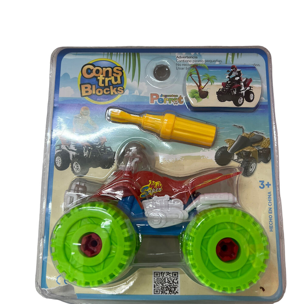 Moto Juguete Playera Armable Didactica image number 4.0