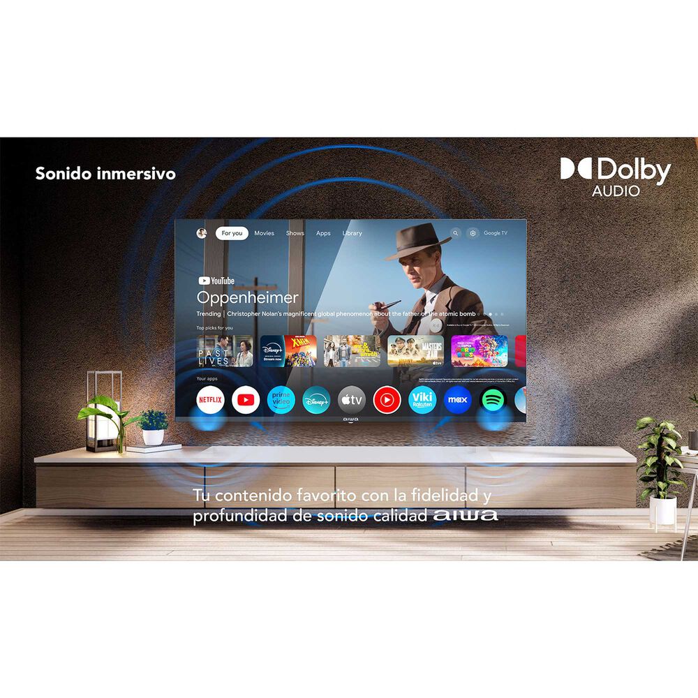 Smart Tv Aiwa 70'' 4k Ultra Hd Qled Google Tv Aw-70b4qfg image number 13.0