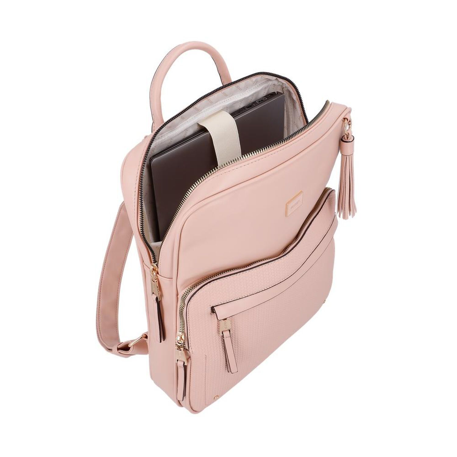 Mochila Notebook Secret Akraness St6 Rosado 14" image number 3.0