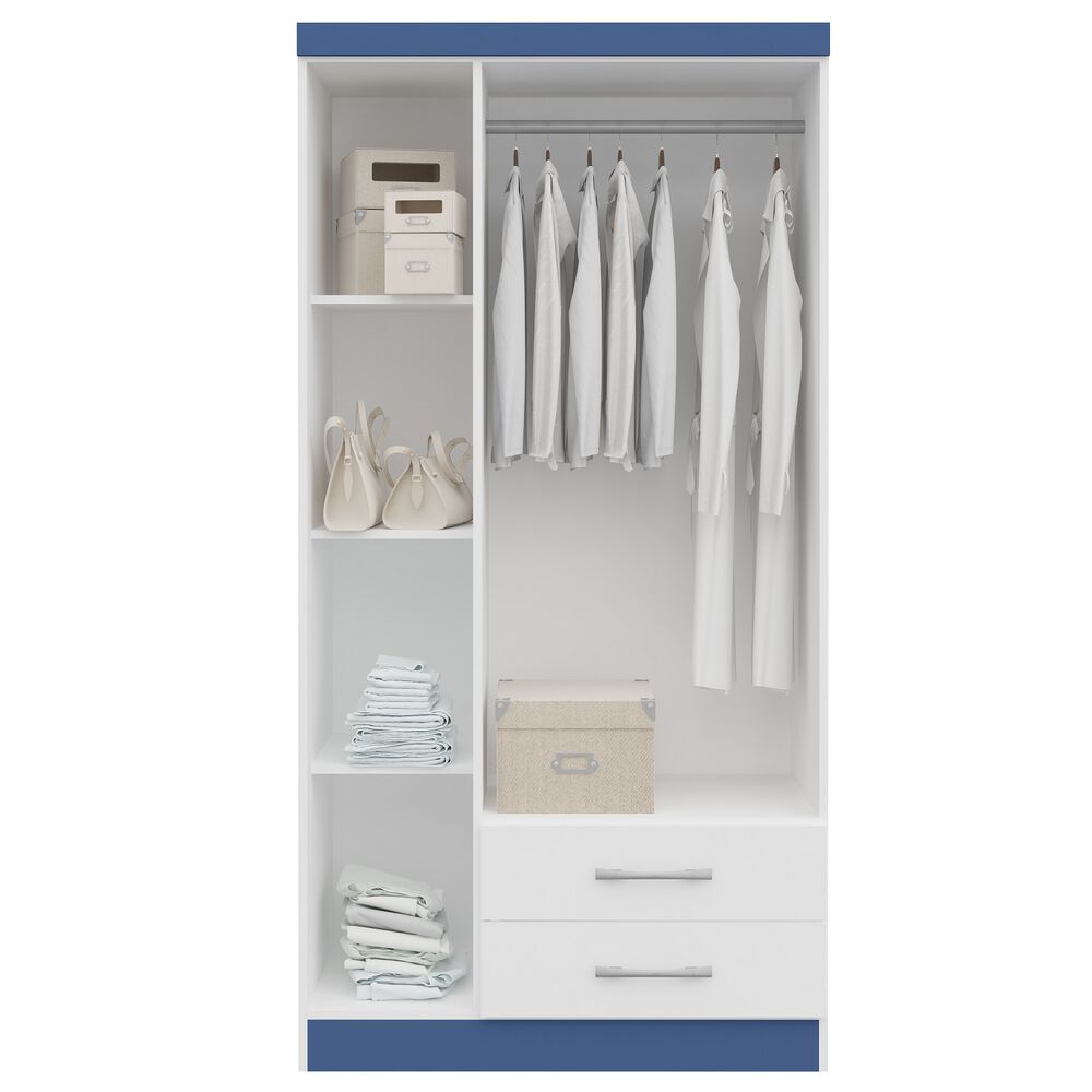 Closet Yardas Leticia Blanco 1x4 3 Puertas 2 Cajones image number 2.0