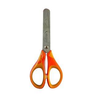 Pack X 4 Tijera Mango Naranja Soft 13 Cm Maped
