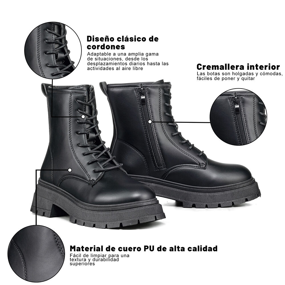 Botin Casual Mujer Plataforma Weide Sl30 image number 7.0