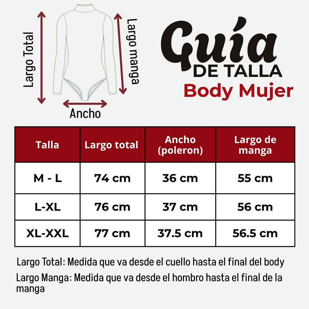 Pack 3 Bodys Manga Larga Bamb&uacute; Cuello Alto Beatle Mujer Negro image number 3.0