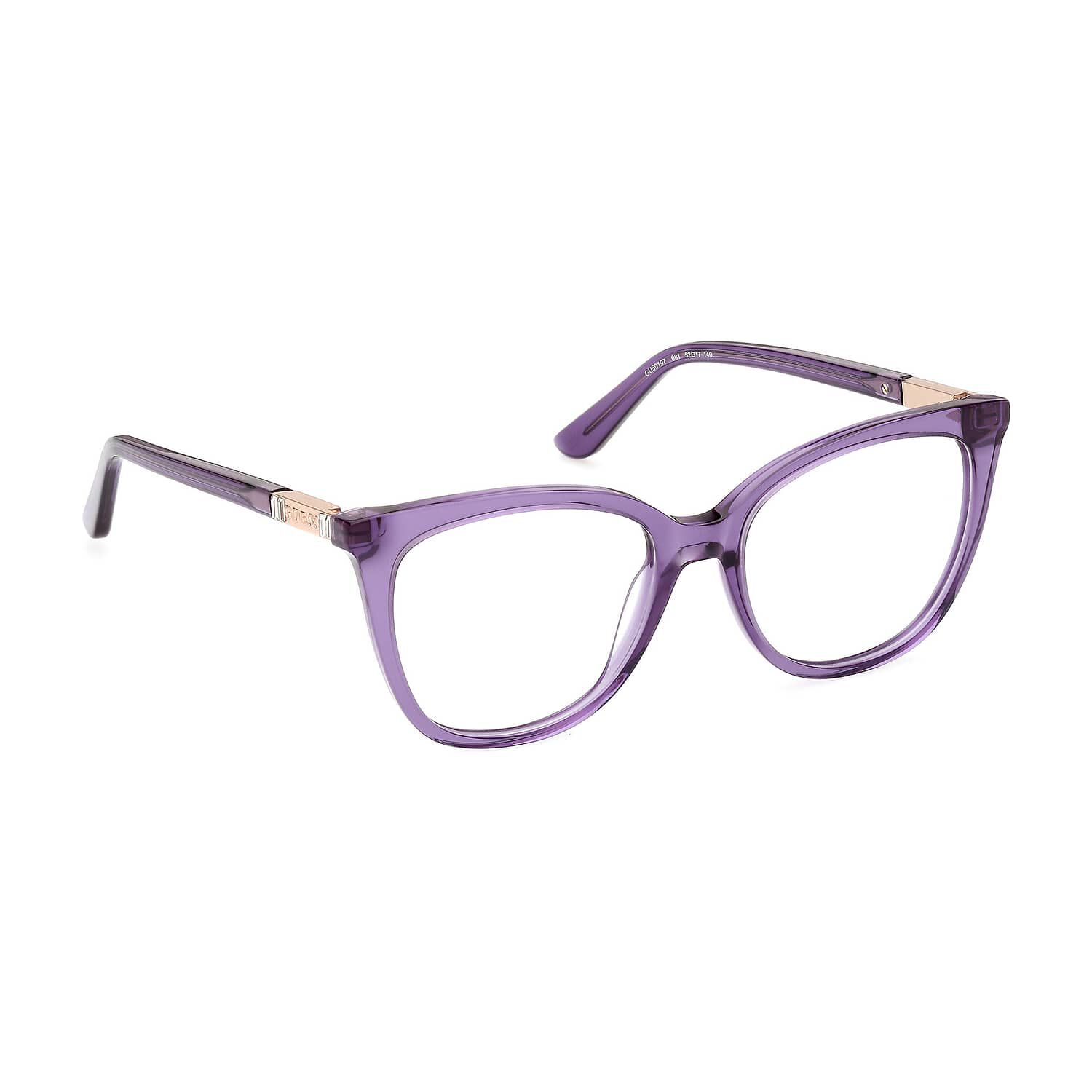 Lentes &Oacute;pticos Morado Guess image number 7.0