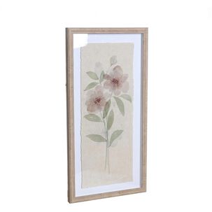 Cuadro De Flores Dise&ntilde;o 1 Belle Noite / 30x60 Cm