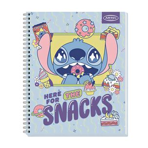 Pack 10pcs Cuadernos Univ 100hj Stitch Foodie Artel 0388