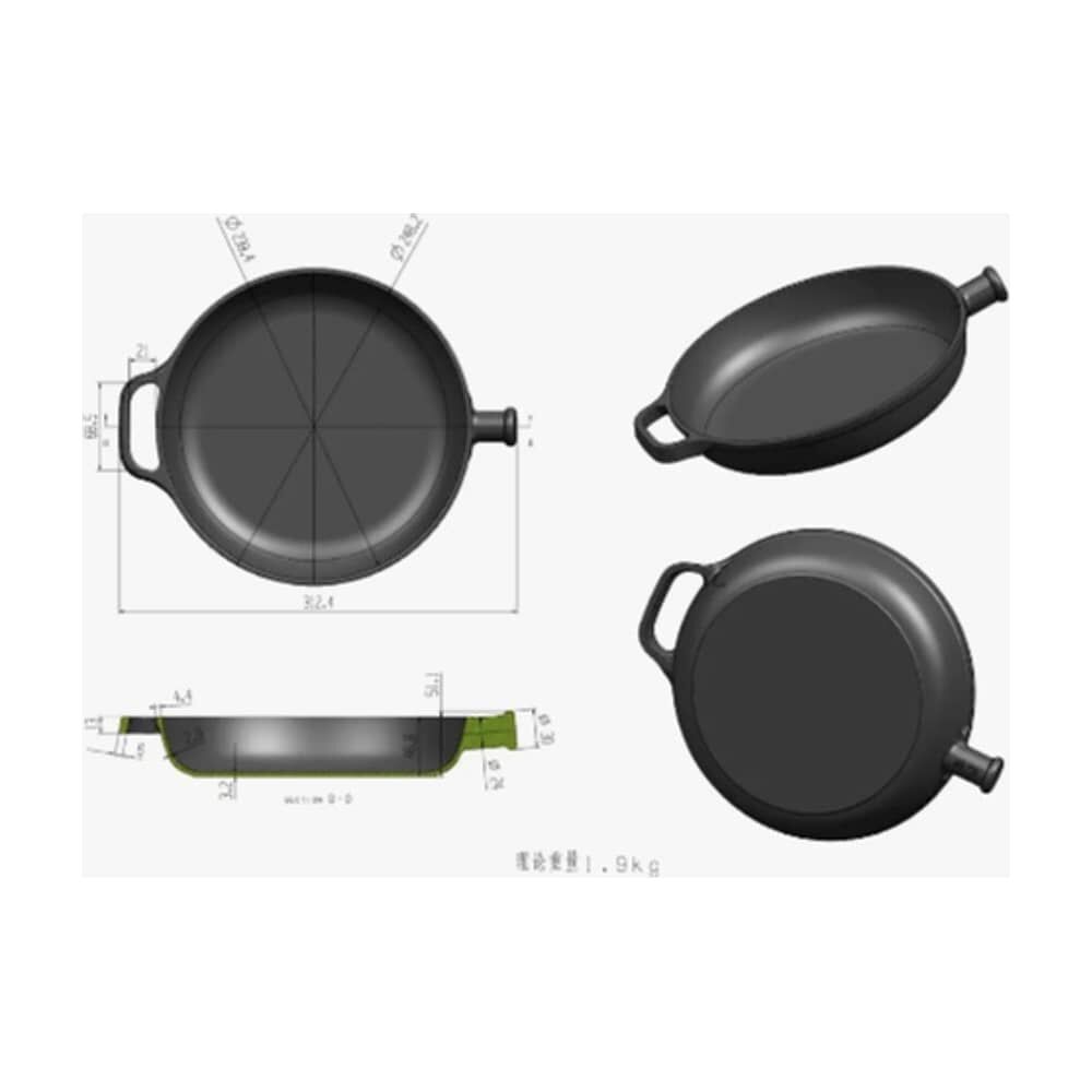 Sarten Hierro Fundido image number 1.0