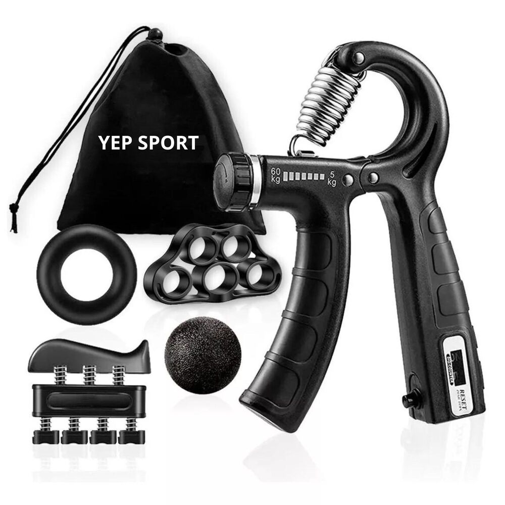 Set Hand Grip 10-60 Kg Manos Dedos Antebrazo Yepsport image number 0.0