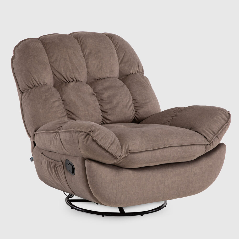 Bergere Millenium Brown Reclinable, Mecedor Y Giratorio image number 1.0