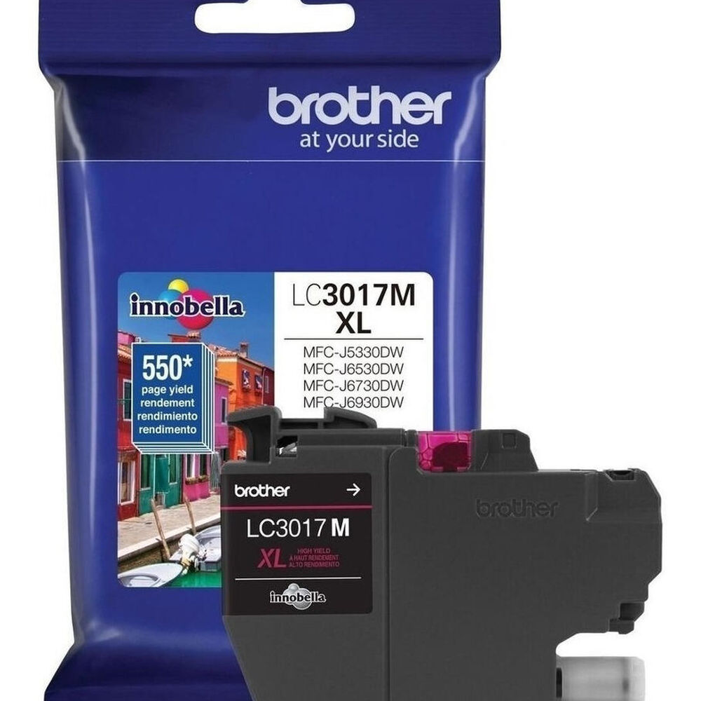 Brother Tinta Lc3017m Para 550 Paginas Magenta image number 0.0