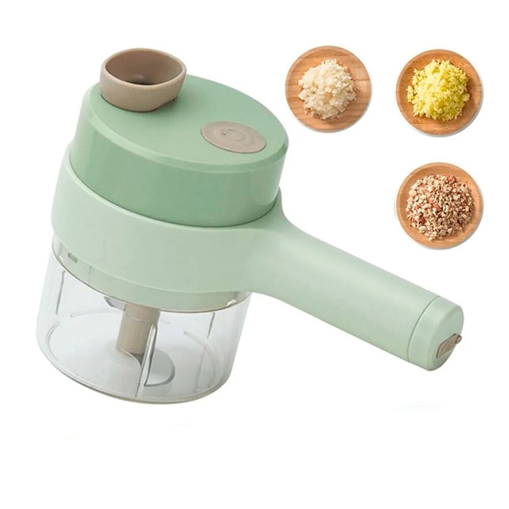 Cortadora El&eacute;ctrica De Verduras Usb Agarre F&aacute;cil image number 4.0