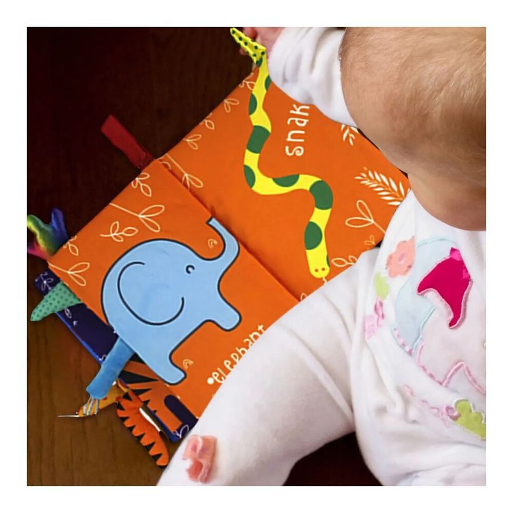 Libro Sensorial De Tela Para Beb&eacute;s Estimulaci&oacute;n Temprana image number 1.0