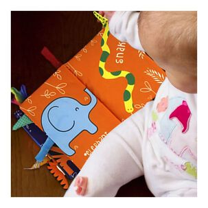 Libro Sensorial De Tela Para Beb&eacute;s Estimulaci&oacute;n Temprana