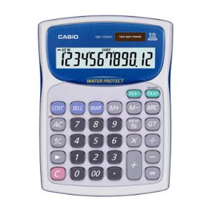 Calculadora De Escritorio 12 Digitos Blanco Wd-220ms-we