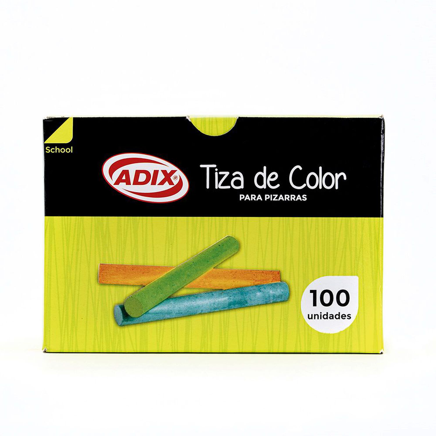 Tiza Colores 100 Unid. image number 0.0