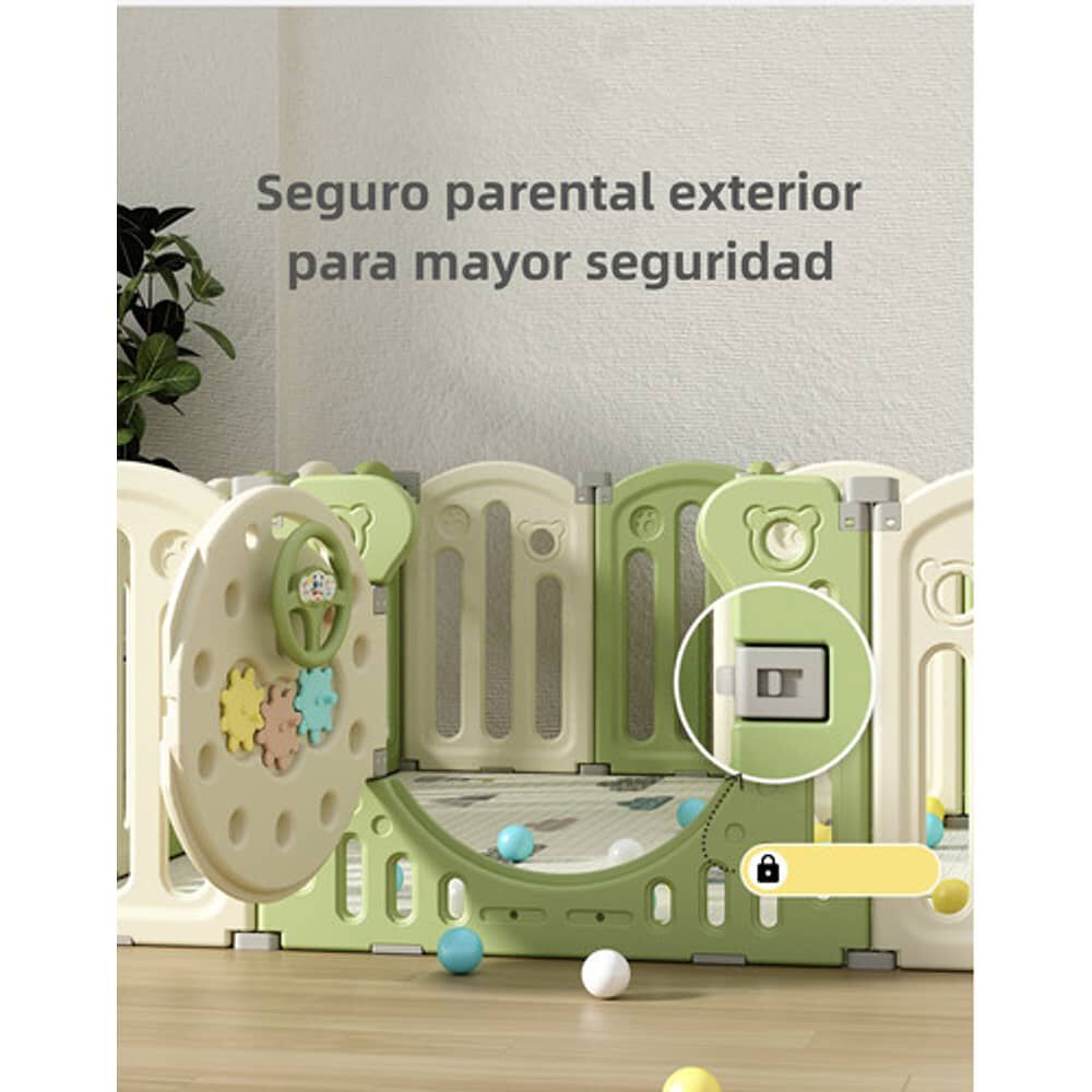 Corral Armado Multiposiciones Accesorios 199*230cm Lubabycas image number 2.0