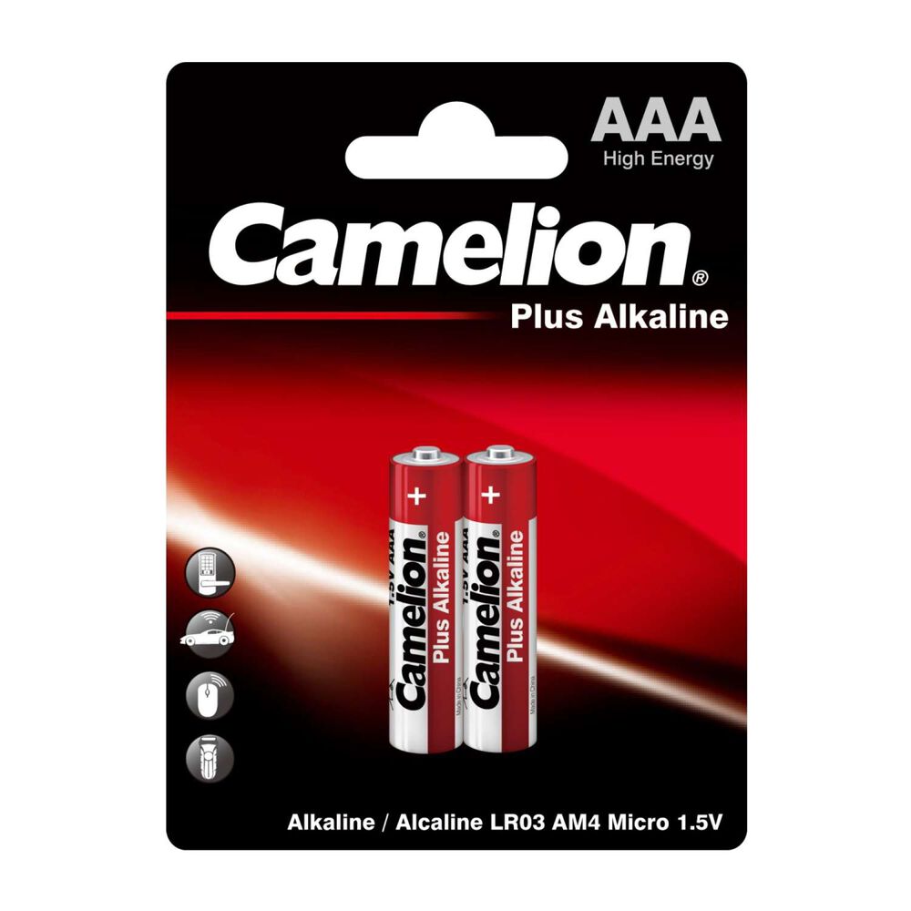 Pilas Alcalinas Plus Aaa 2un - Camelion image number 0.0