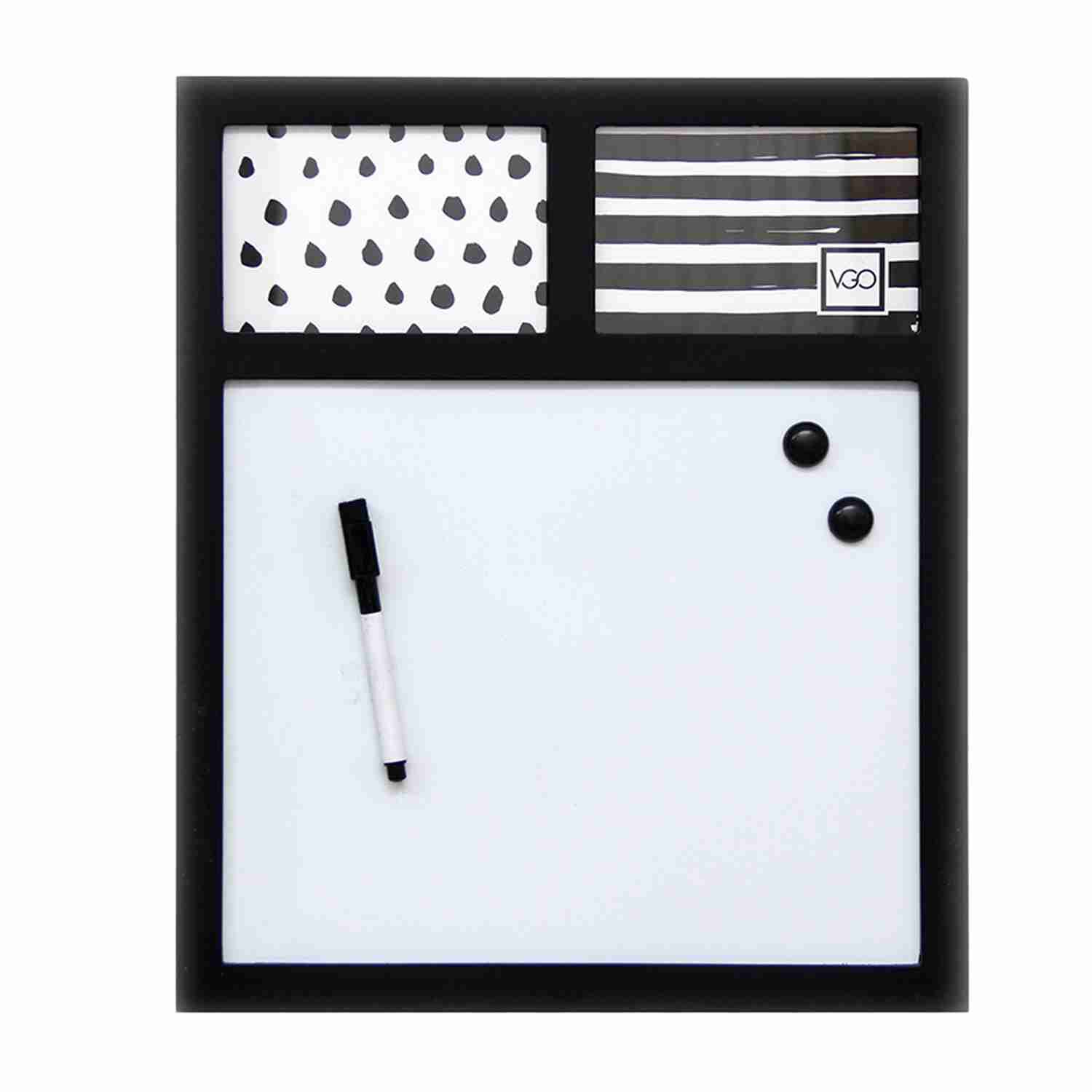 Pizarra Negro 40x34 Con 2 Marcos De 10x15 Vgo image number 0.0