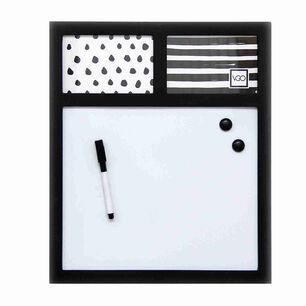 Pizarra Negro 40x34 Con 2 Marcos De 10x15 Vgo