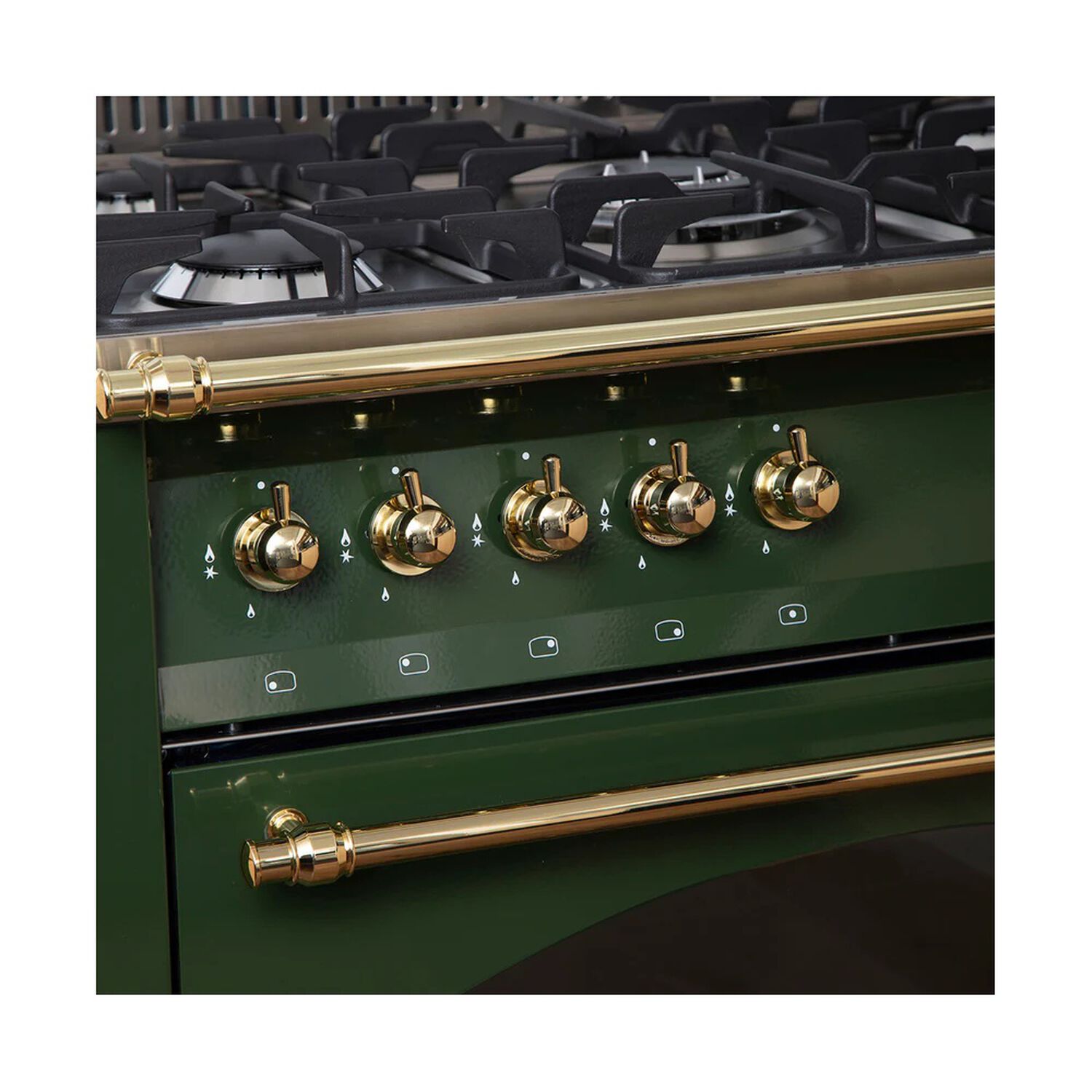 Cocina Fs 90 Dolcevita Verde Lofra 5q image number 1.0