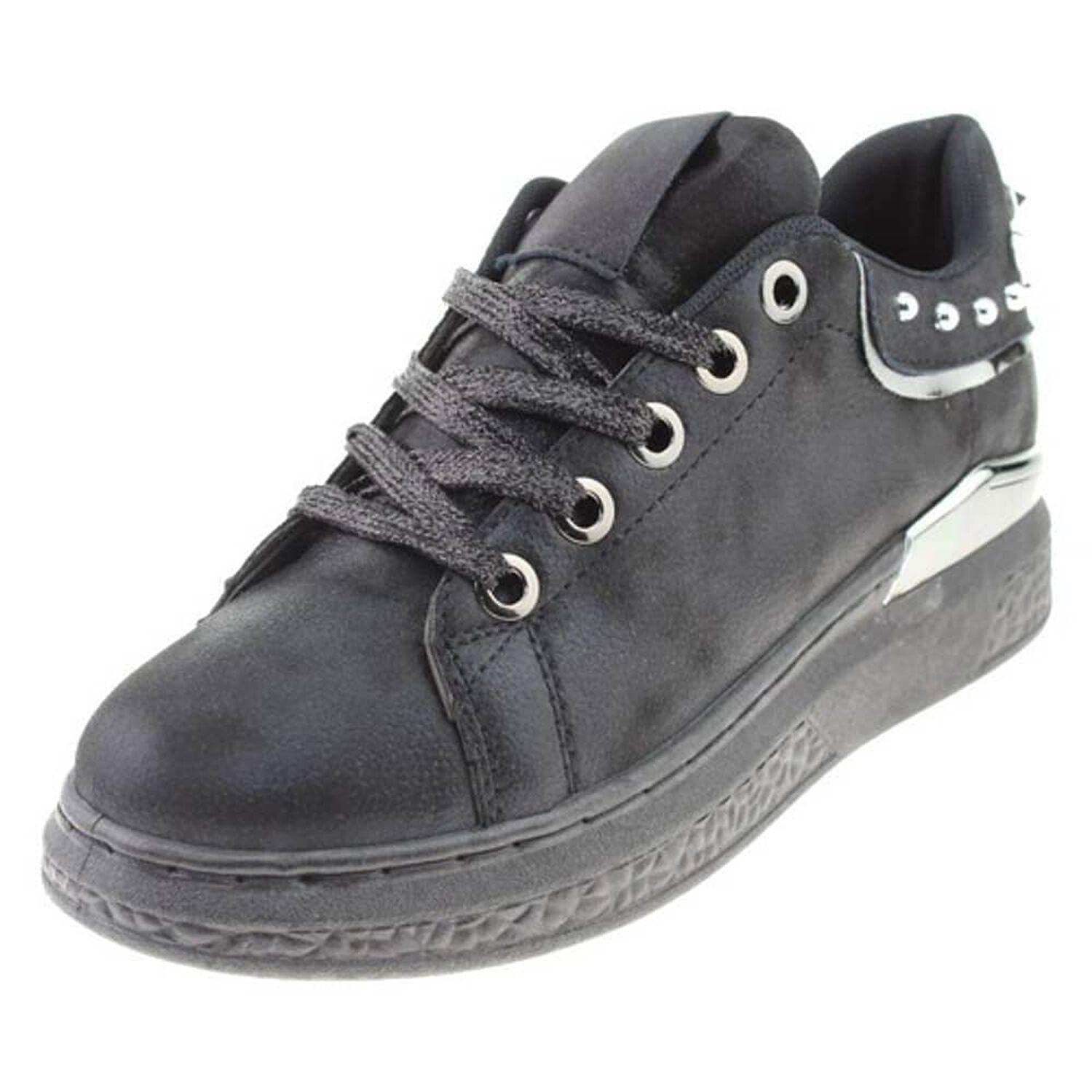 Zapatilla Mujer Negro Art. 51831black / Via Franca image number 5.0