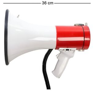 Meg&aacute;fono Port&aacute;til 50w Altavoz Recargable Con Pilas