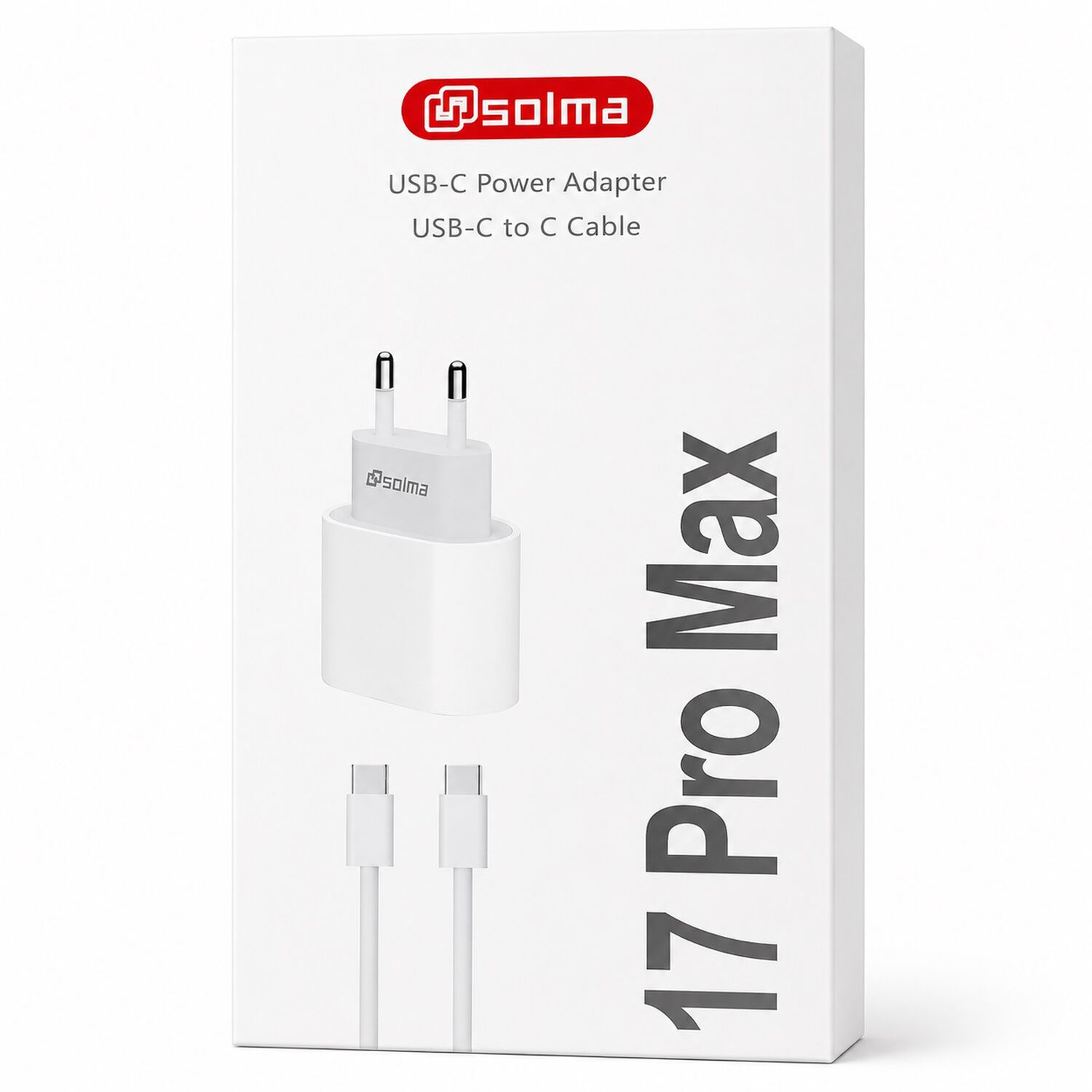 Cargador Usb-c Para Iphone 17 Con Cable Usb-c A Usb-c Solma 40w image number 3.0