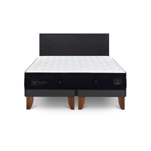 Cama Europea Cic Linea Premium / King / Base Dividida + Respaldo