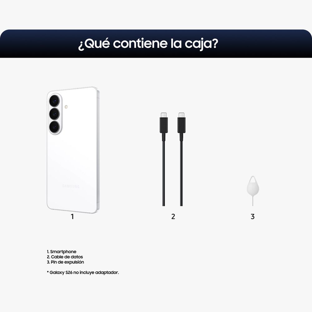 Galaxy S26 Blanco Dual Sim 256 Gb 12 Gb image number 5.0