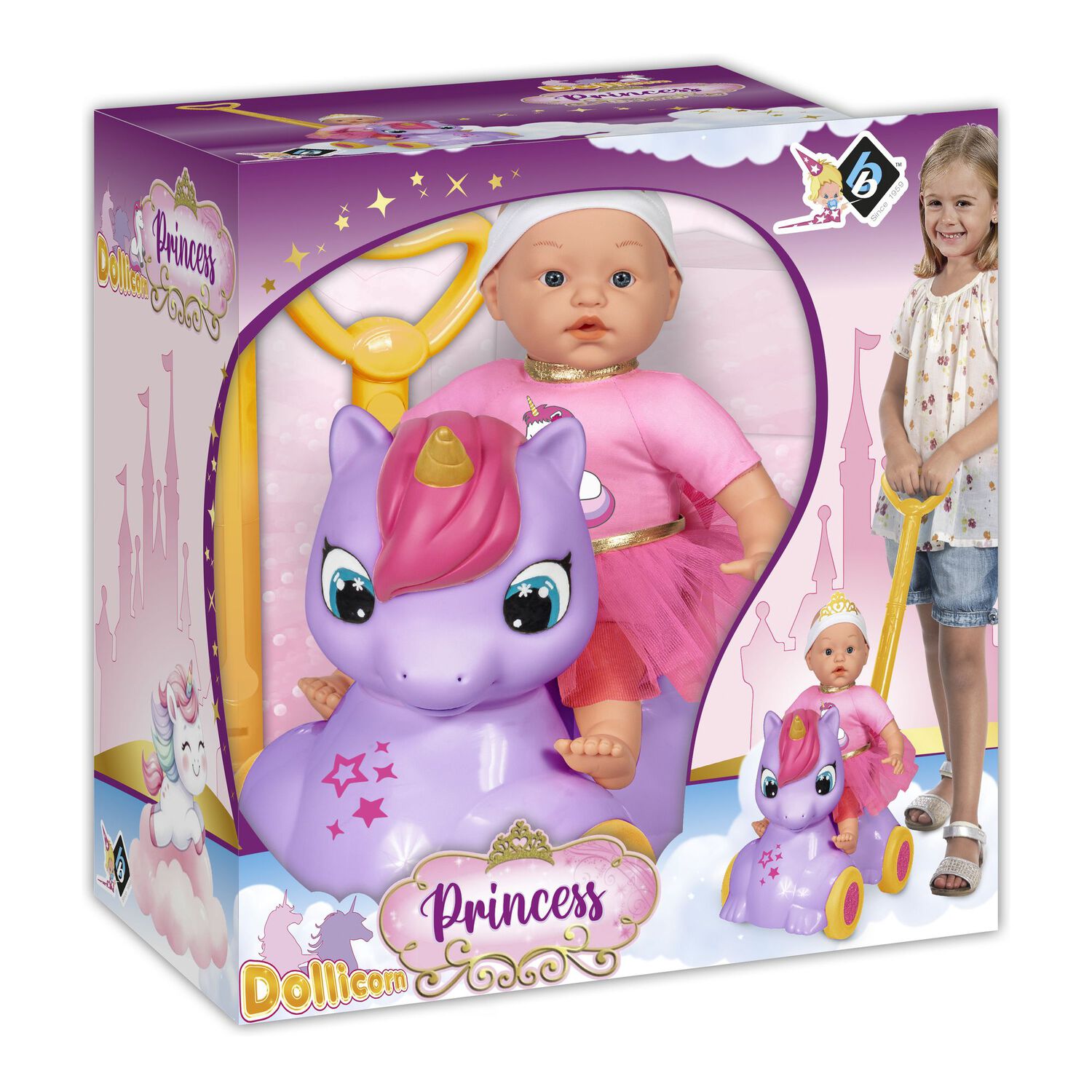 Mu&ntilde;eca Dollycorn Pricess Loko Toys image number 1.0