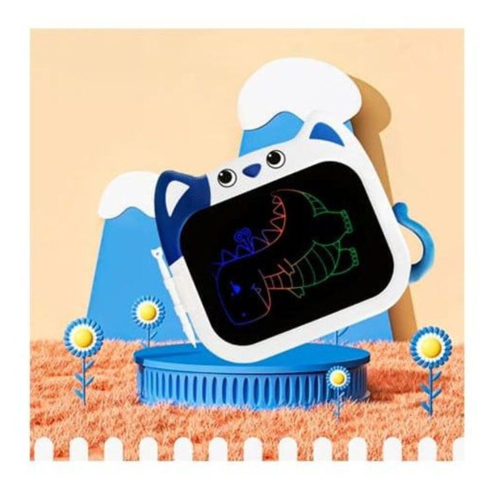 Tableta De Escritura Lcd Gato Azul image number 1.0
