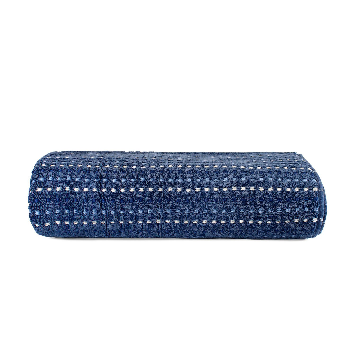Toalla De Ba&ntilde;o Stripe Nautica Home 100% Algod&oacute;n76x137cm Azul image number 2.0