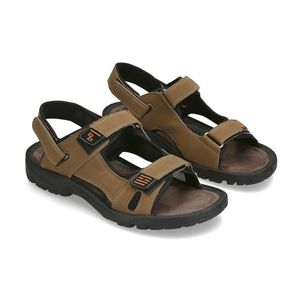 Sandalia Hombre Bruno Bertini Brown