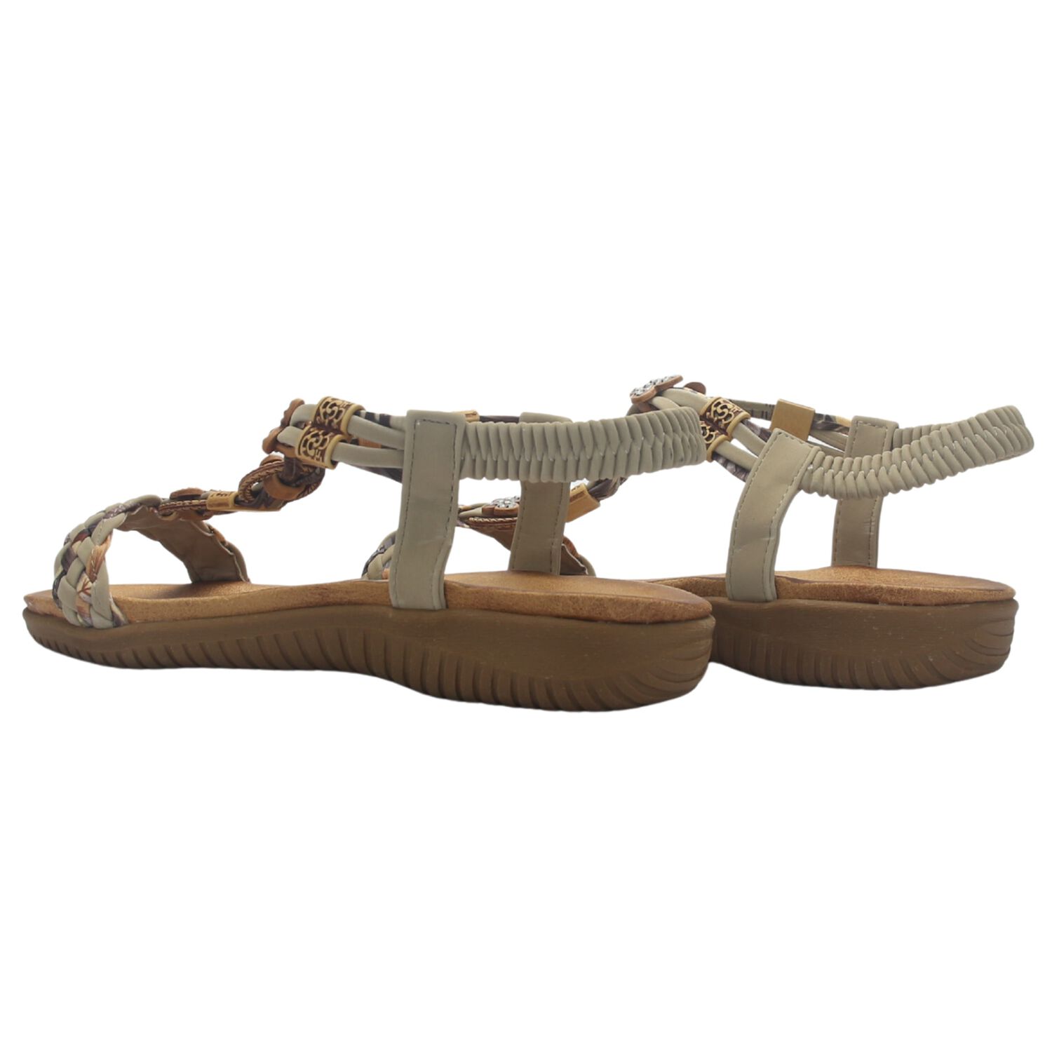 Sandalia Mujer Casual Taupe Chalada Clara-11 image number 5.0