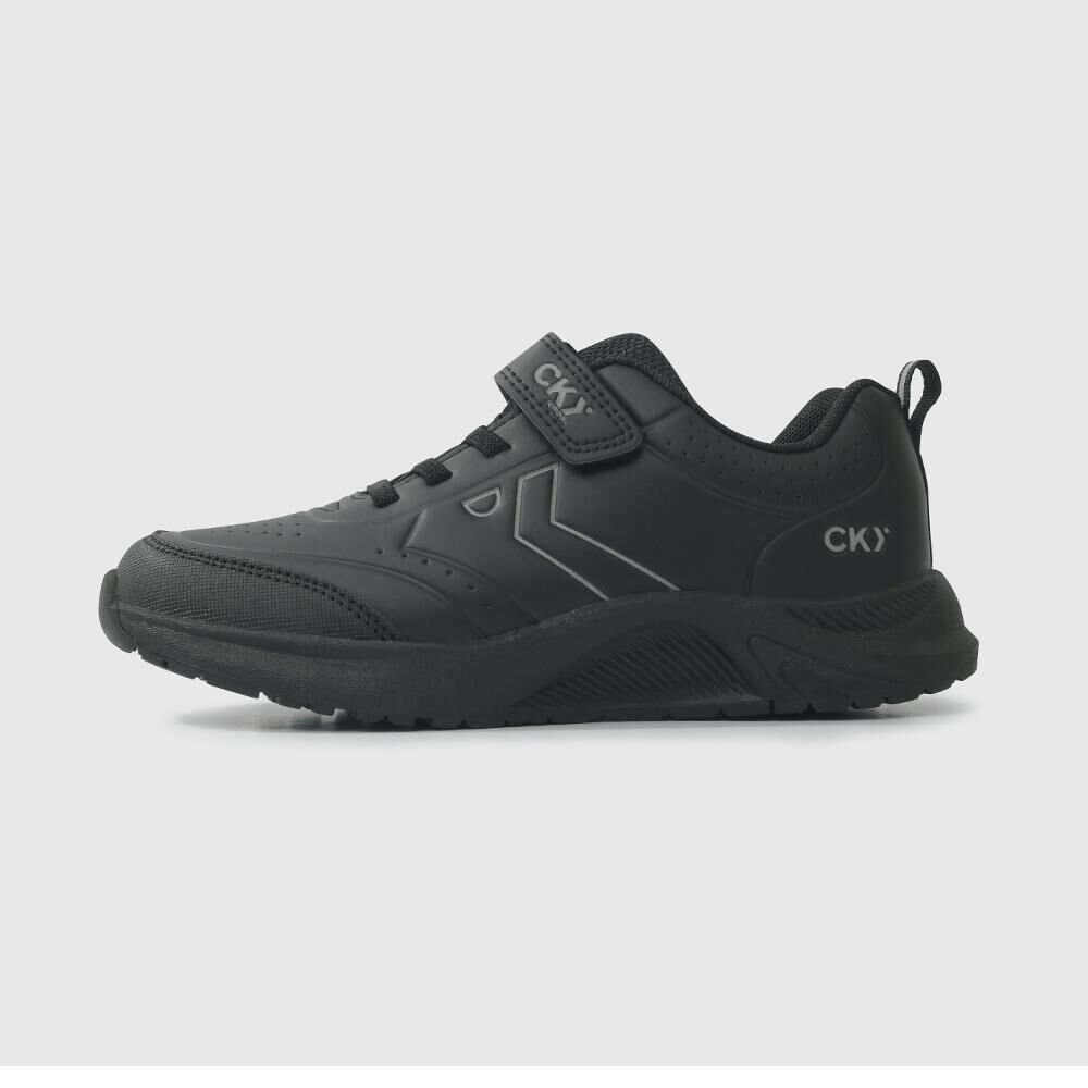 Zapatilla Escolar Unisex Colloky Negro image number 1.0