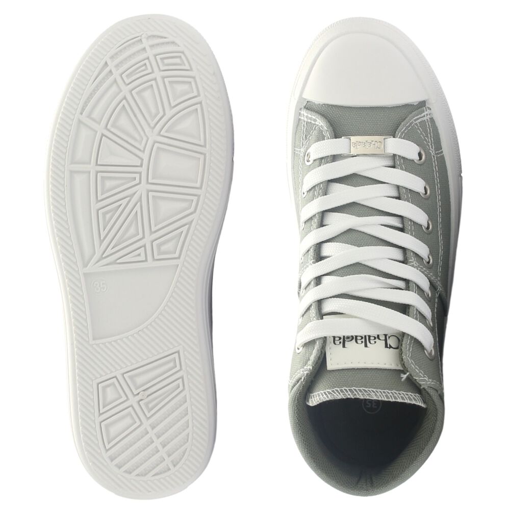 Zapatilla Chalada Mujer Clu-15 Oliva Urbano image number 6.0