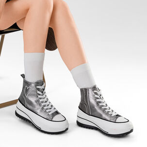 Zapatilla Casual Urbana Mujer Plataforma Clasico Weide Hx502