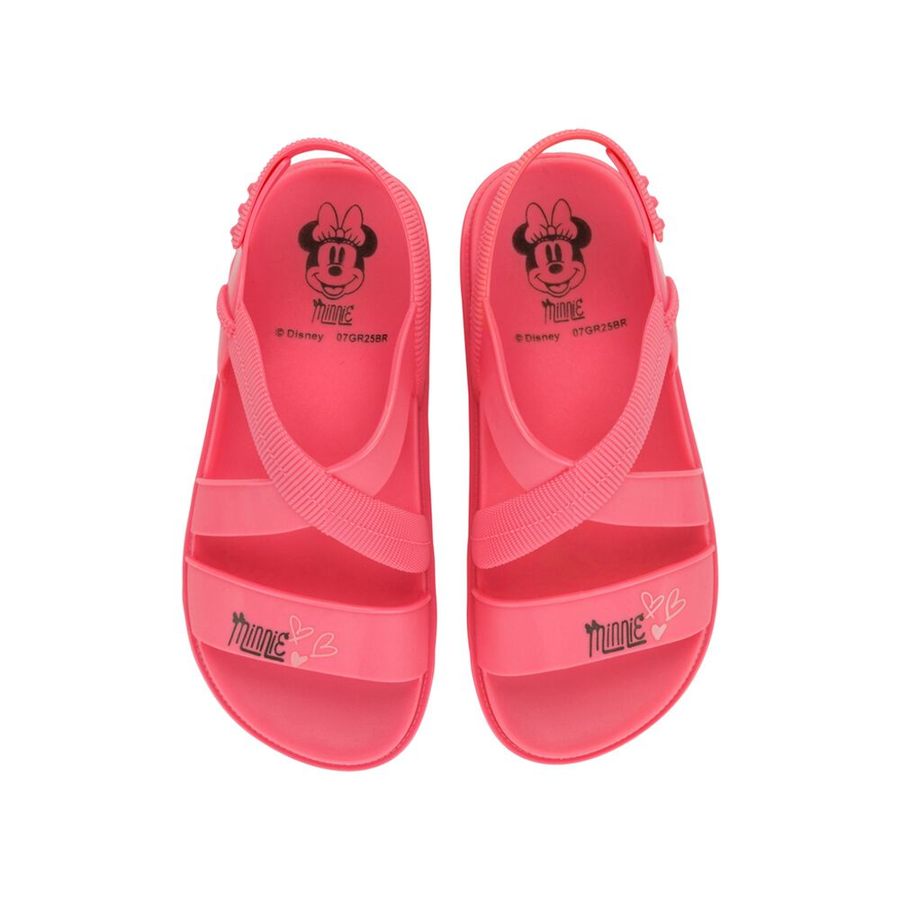 Sandalia Infantil Rosa Fun Disney Ipanema image number 0.0