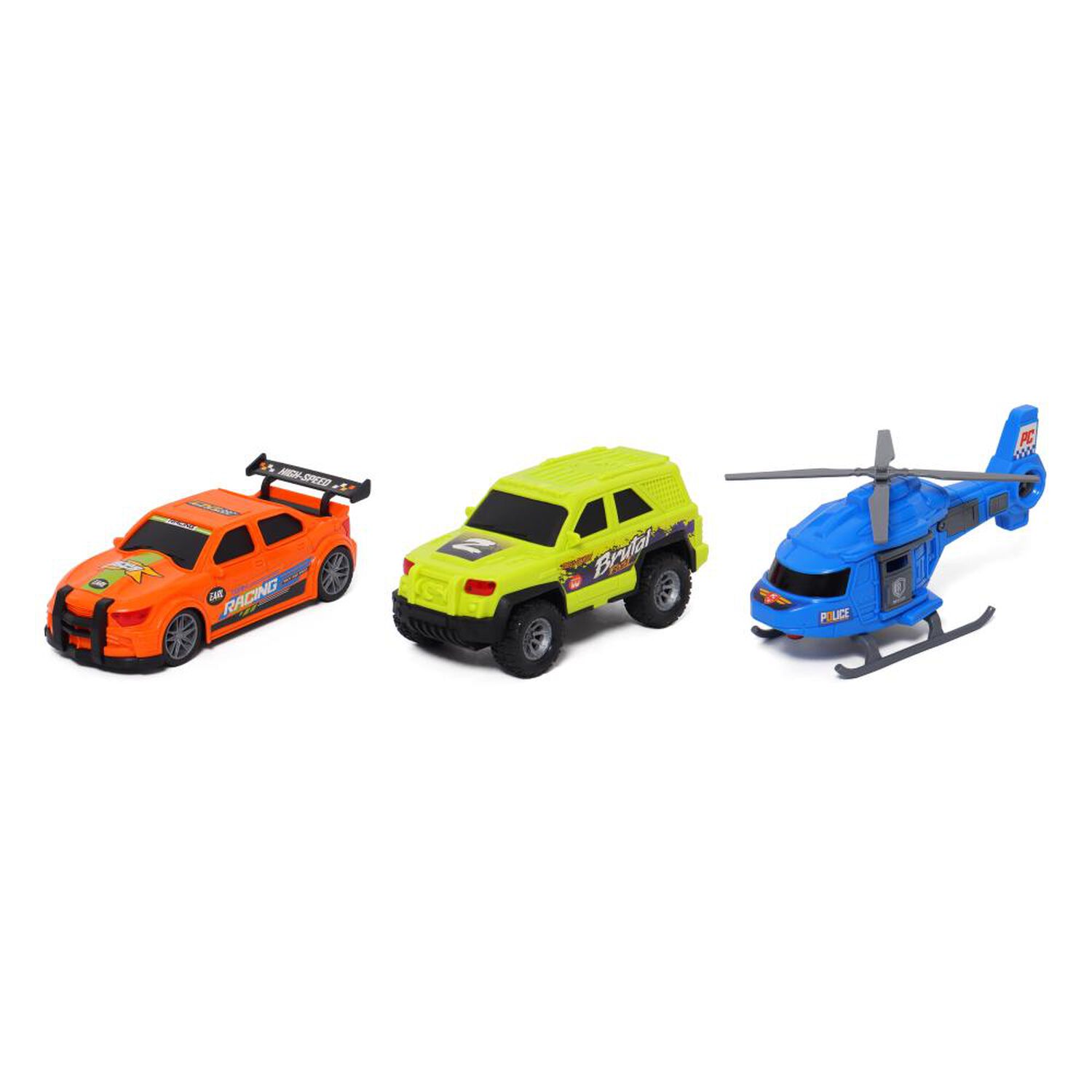 Set De 3 Veh&iacute;culos De Rescate Happy Line image number 5.0