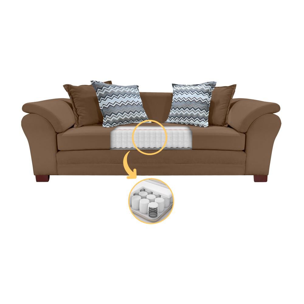 Sof&aacute; Living Factory Mustang / 3 Cuerpos image number 2.0