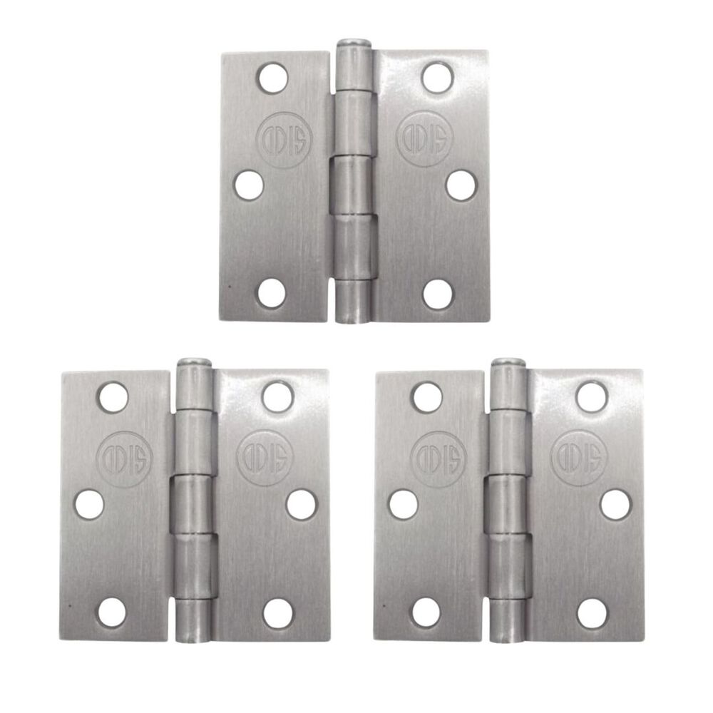 Pack 3 Bisagras Acero Odis 3&rdquo;&times;3&rdquo;&times; 2,0mm - Plata image number 0.0