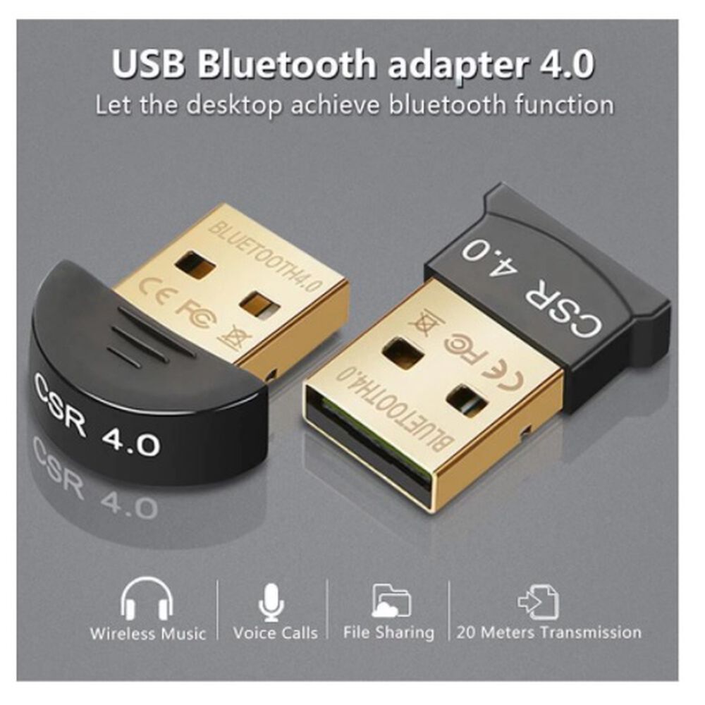 Adaptador Transmisor Receptor Usb Bluetooth 4.0 Para Pc Notebook Inalambrico image number 6.0