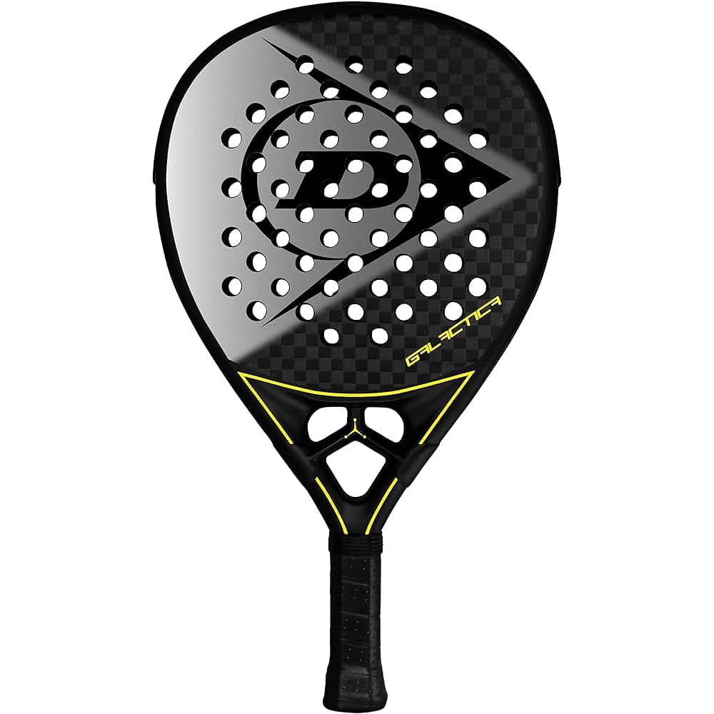 Pala De Padel Dunlop Galactica Pro Negro-amarillo image number 0.0