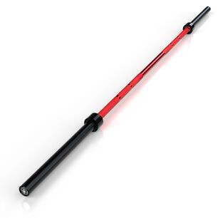 Barra Olimpica De Competici&oacute;n Red & Black 15 Kg Ten Series