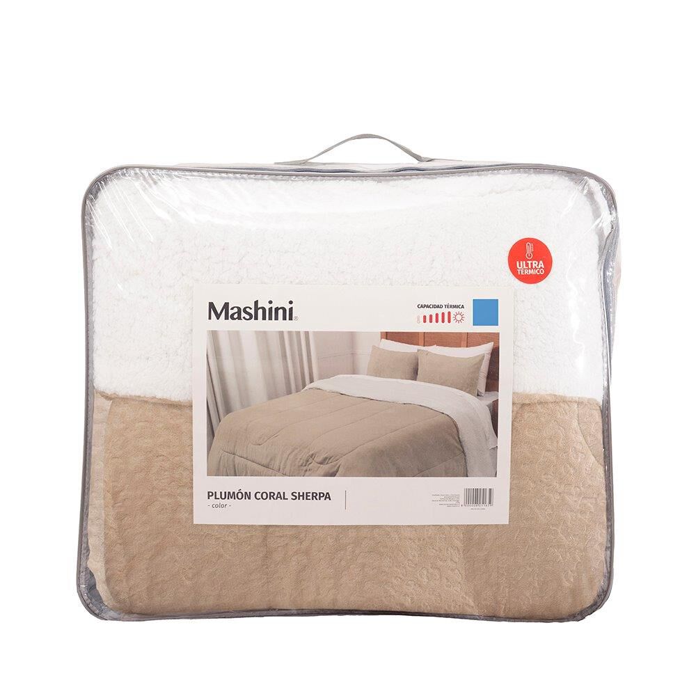 Plumon Coral Emboss King Beige image number 4.0