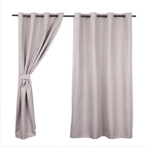 Set Cort. Blackout Arg 140x220 Cms Gris
