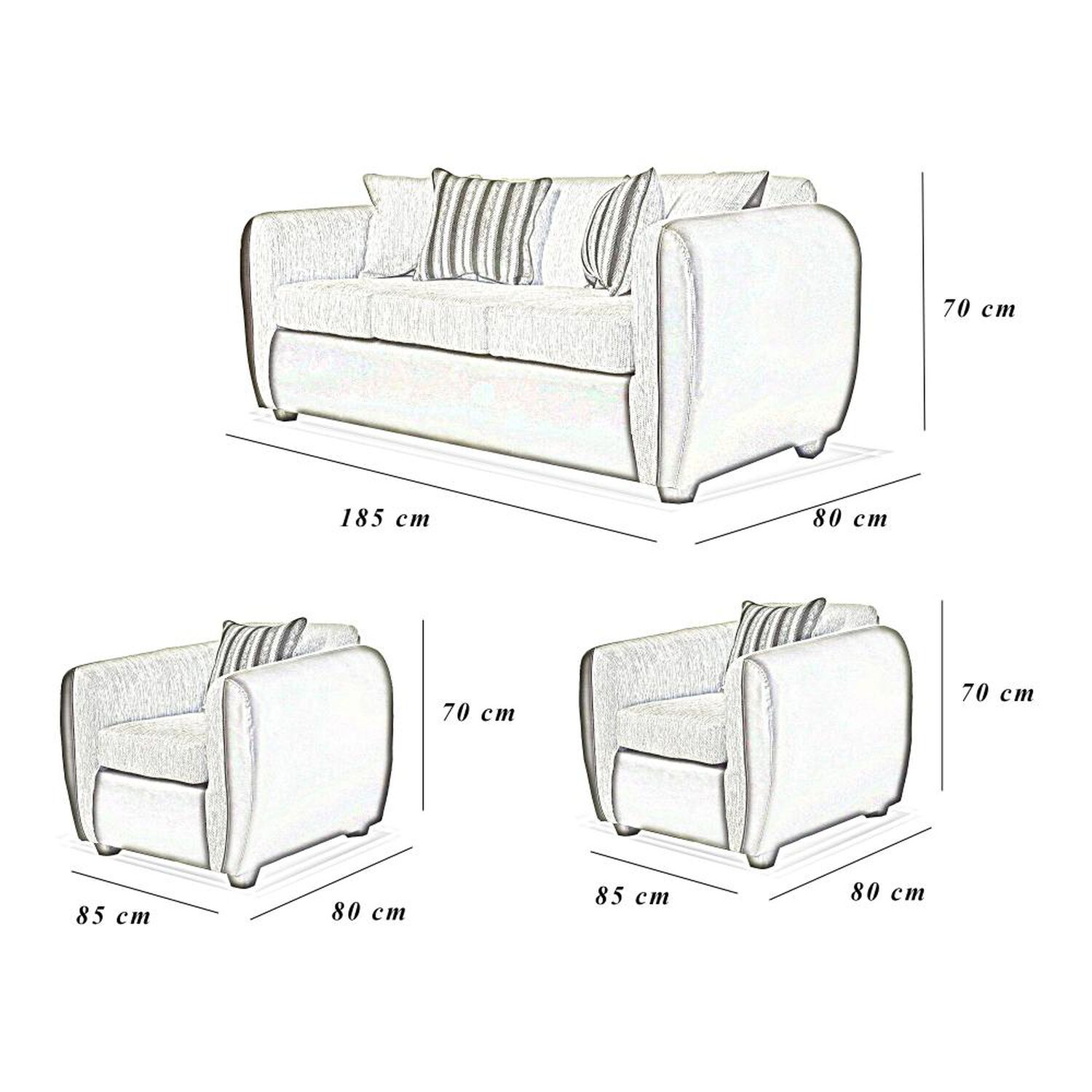 Juego De Living Elegant Oklahoma / 5 Cuerpos image number 1.0