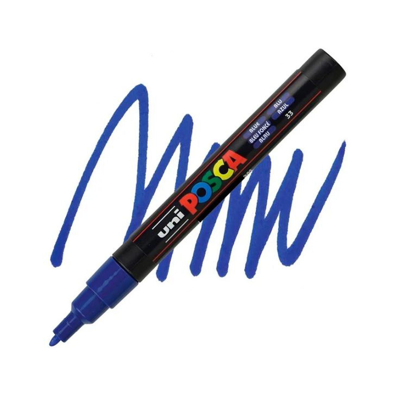 Marcador Acr&iacute;lico Azul 3m Posca image number 1.0