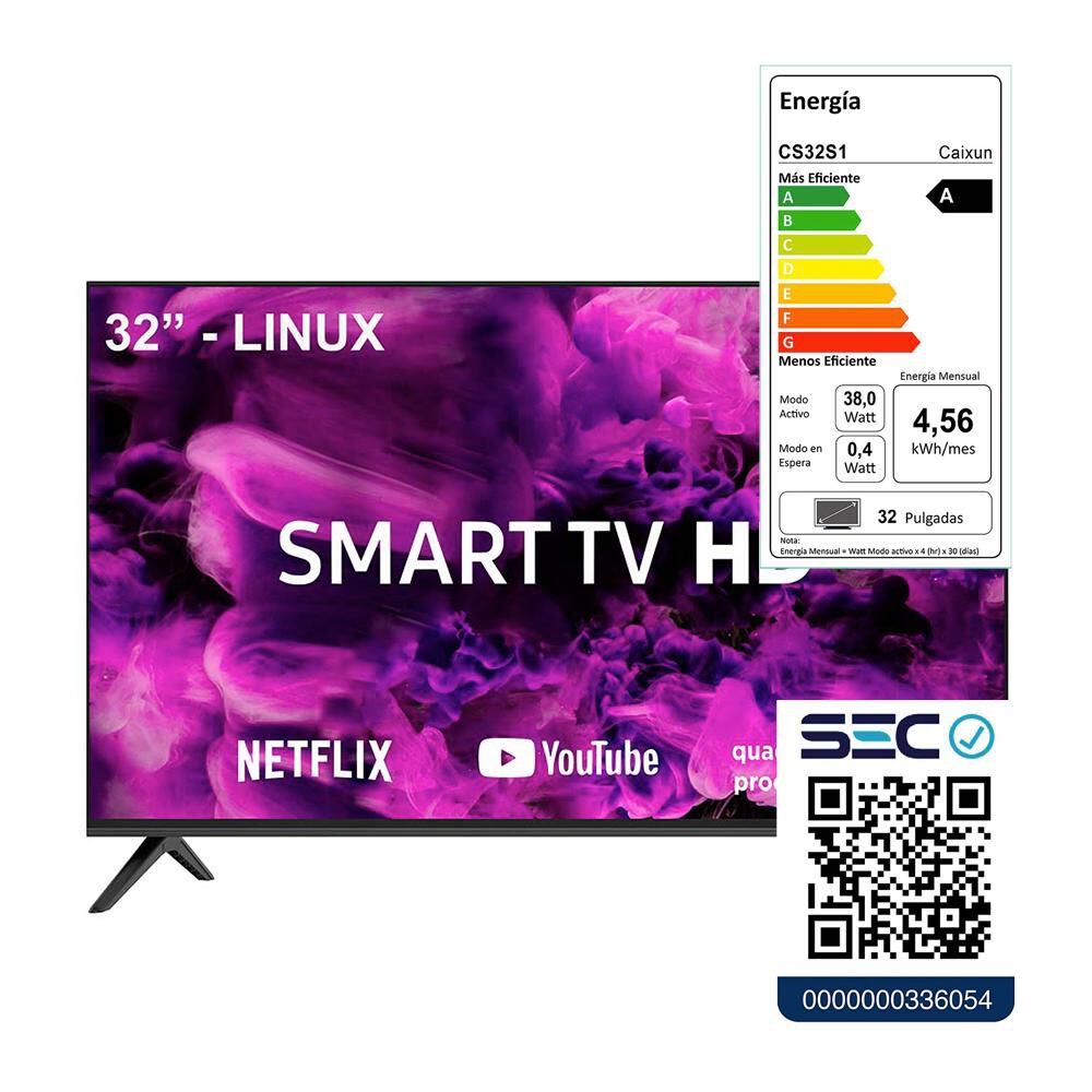Led 32" Caixun CS32S1 / HD / Smart TV image number 5.0