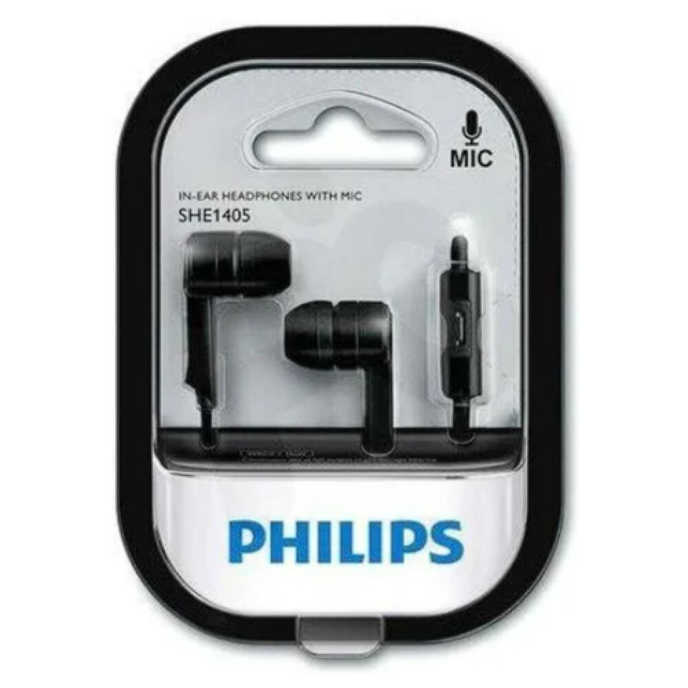 Audifonos Manos Libres Inear Jack 3.5 Negro She1405bk image number 0.0